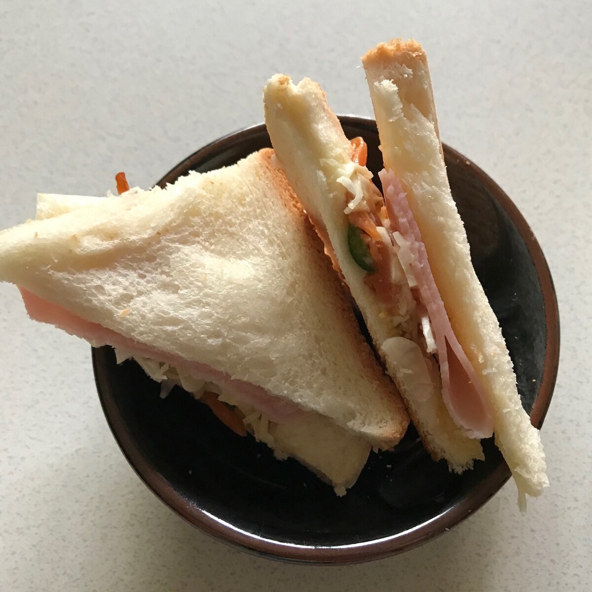 ハム人参キャベツピーマンサンドイッチ レシピ 作り方 By ともオカンyoutuber 楽天レシピ ハム人参キャベツピーマンサンドイッチ レシピ 作り方 By ともオカンyoutuber 楽天レシピ